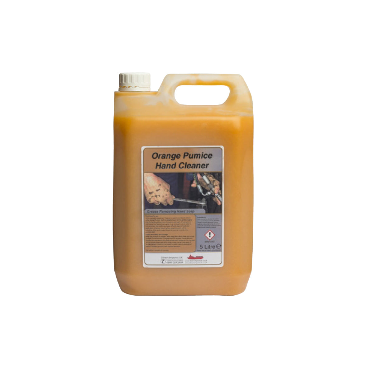 Orange Pumice Grit Hand Soap - 5 Litre