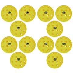 WILKS OUTDOOR PICKLEBALL 40 HOLES SET OF 12