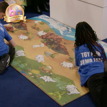 Award Winning! XL Colour n Wipe Dino Playmat 200x 120 cm - New , each