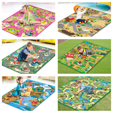 Award Winning! Set of Large Play Mats (120 x 100cm) , set of 6