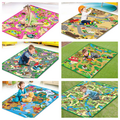 Award Winning! Set of Large Play Mats (120 x 100cm) , set of 6