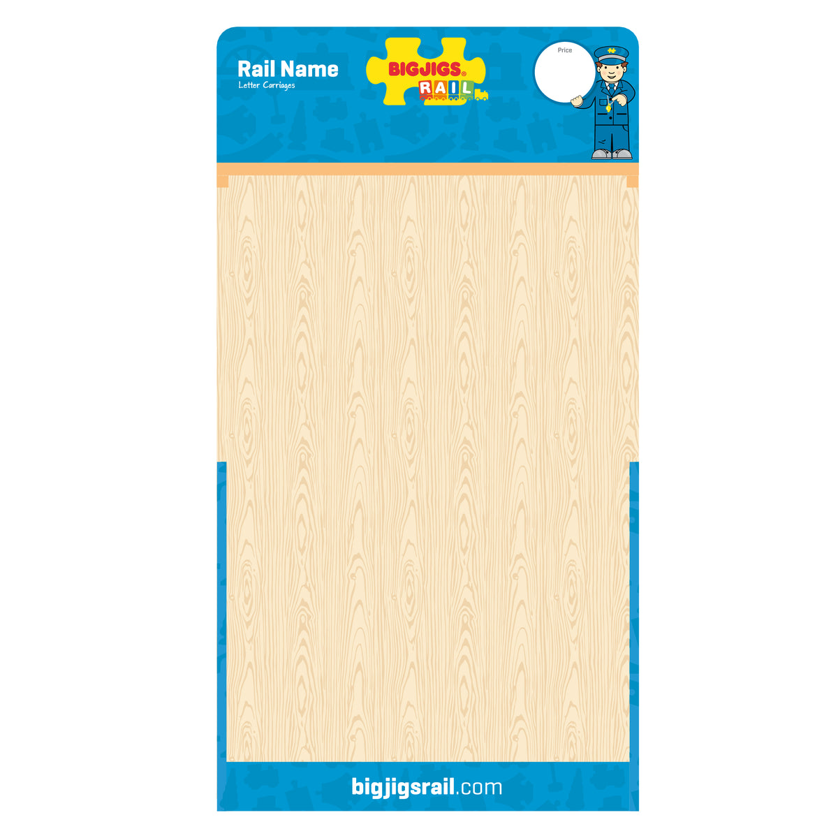 Rail Name STAND ONLY NO NUMBERS