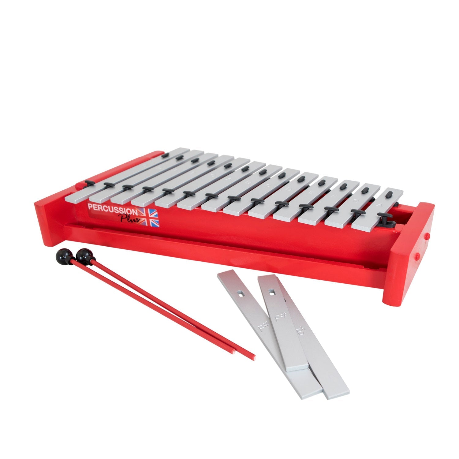 Percussion Plus Classic Red Box alto diatonic glockenspiel