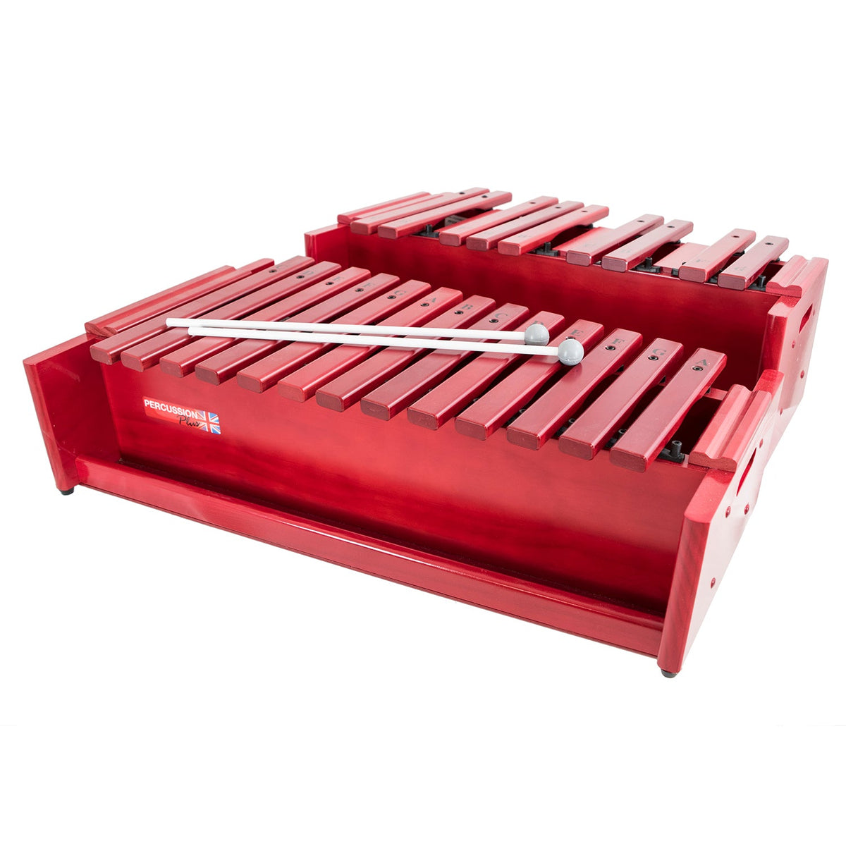 Percussion Plus Classic Red Box alto diatonic xylophone