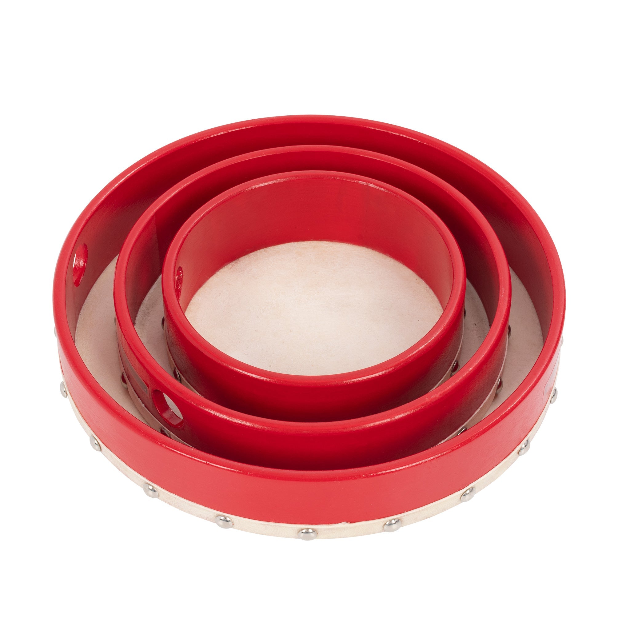 Percussion Plus PP0345 Tambour wood shells 6\", 8â€ and 10â€ â€“ pack of 3