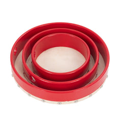 Percussion Plus PP0345 Tambour wood shells 6\", 8â€ and 10â€ â€“ pack of 3