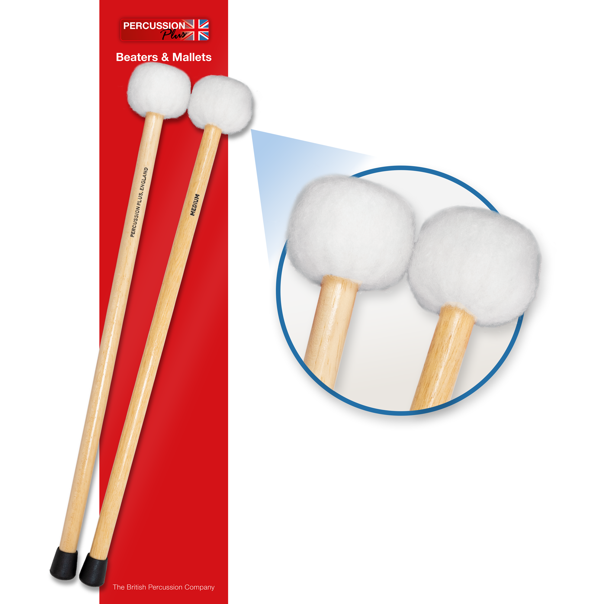 Percussion Plus PP073 medium timpani mallets