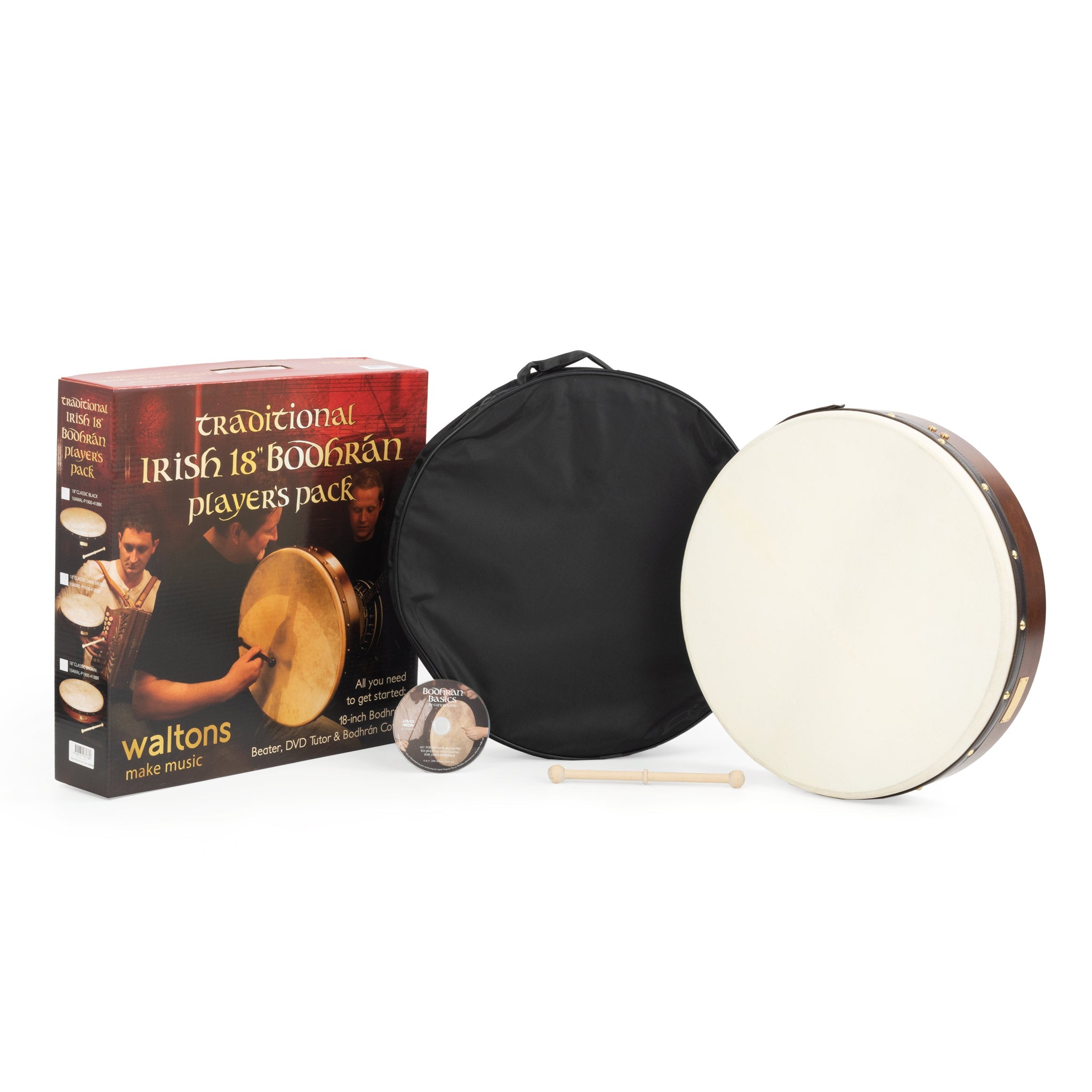 Percussion Plus 18" plain bodhrán
