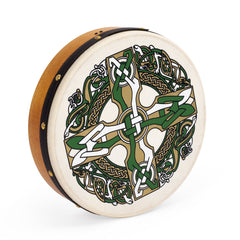 Percussion Plus bodhran 12\" Gaelic Cross with tipper and DVD
