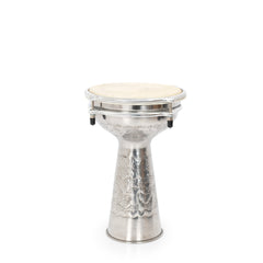 Percussion Plus embossed nickel doumbek – 8 inch