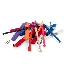 Percussion Plus pack of 20 descant recorders in various colours
