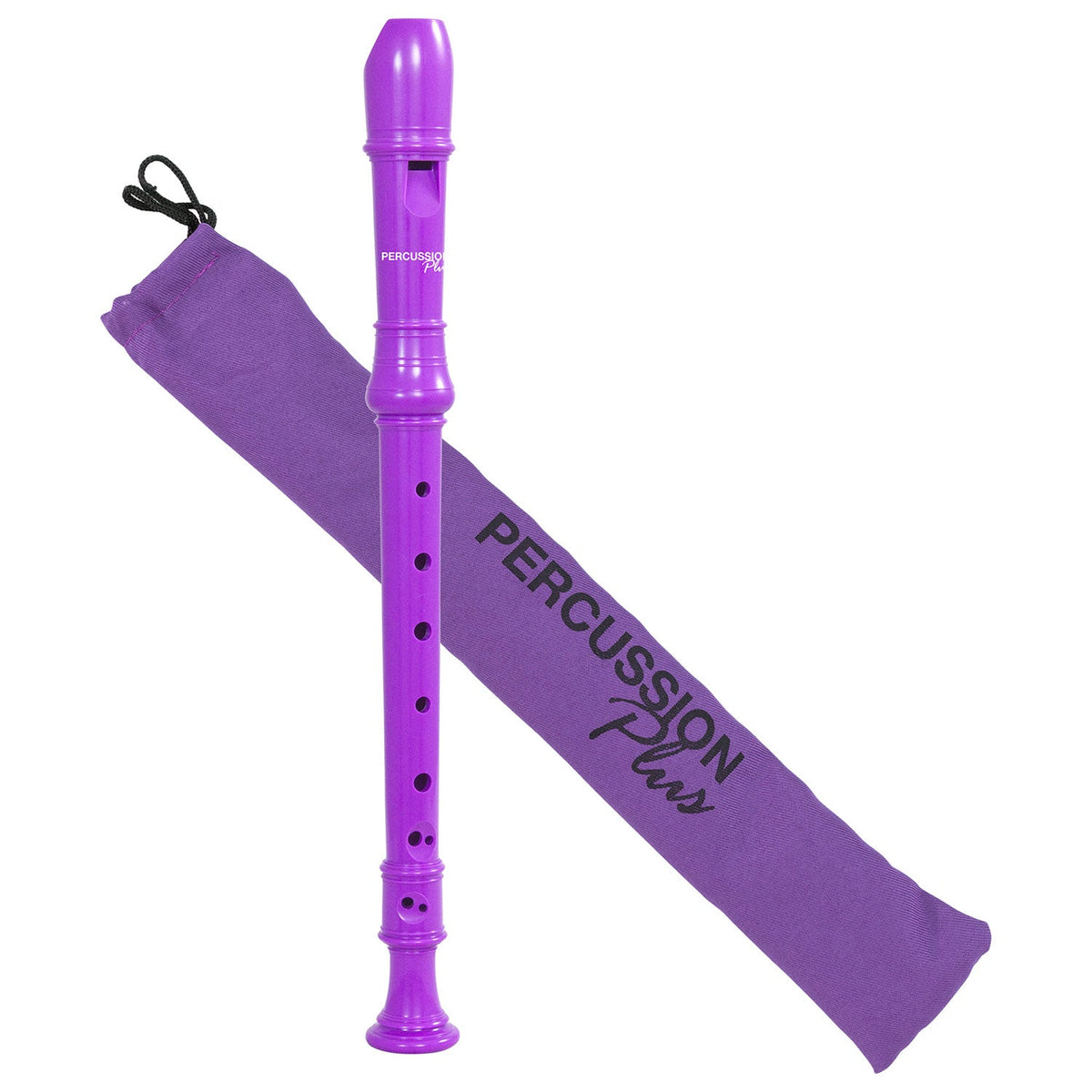 Percussion Plus PP1612 descant recorder - Solid purple