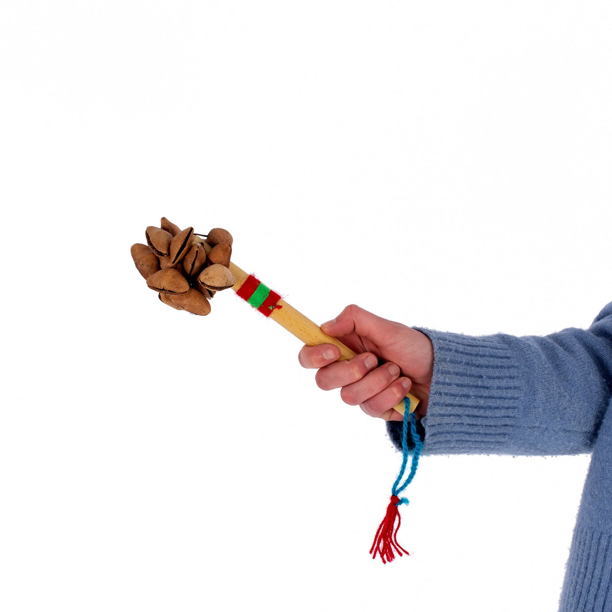 Percussion Plus Honestly Made Seed shaker with handle