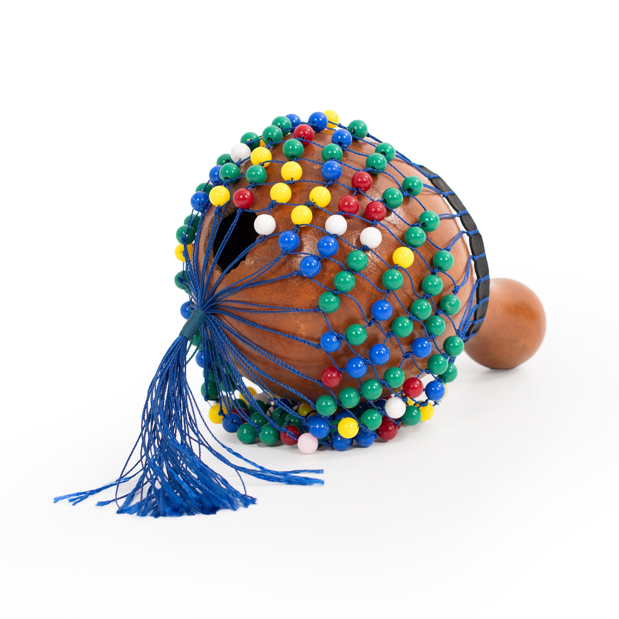 Percussion Plus Honestly Made African cabasa with beads - small