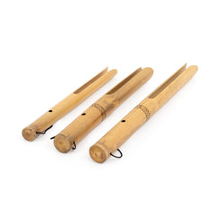 Percussion Plus Honestly Made set of three bamboo buzzers