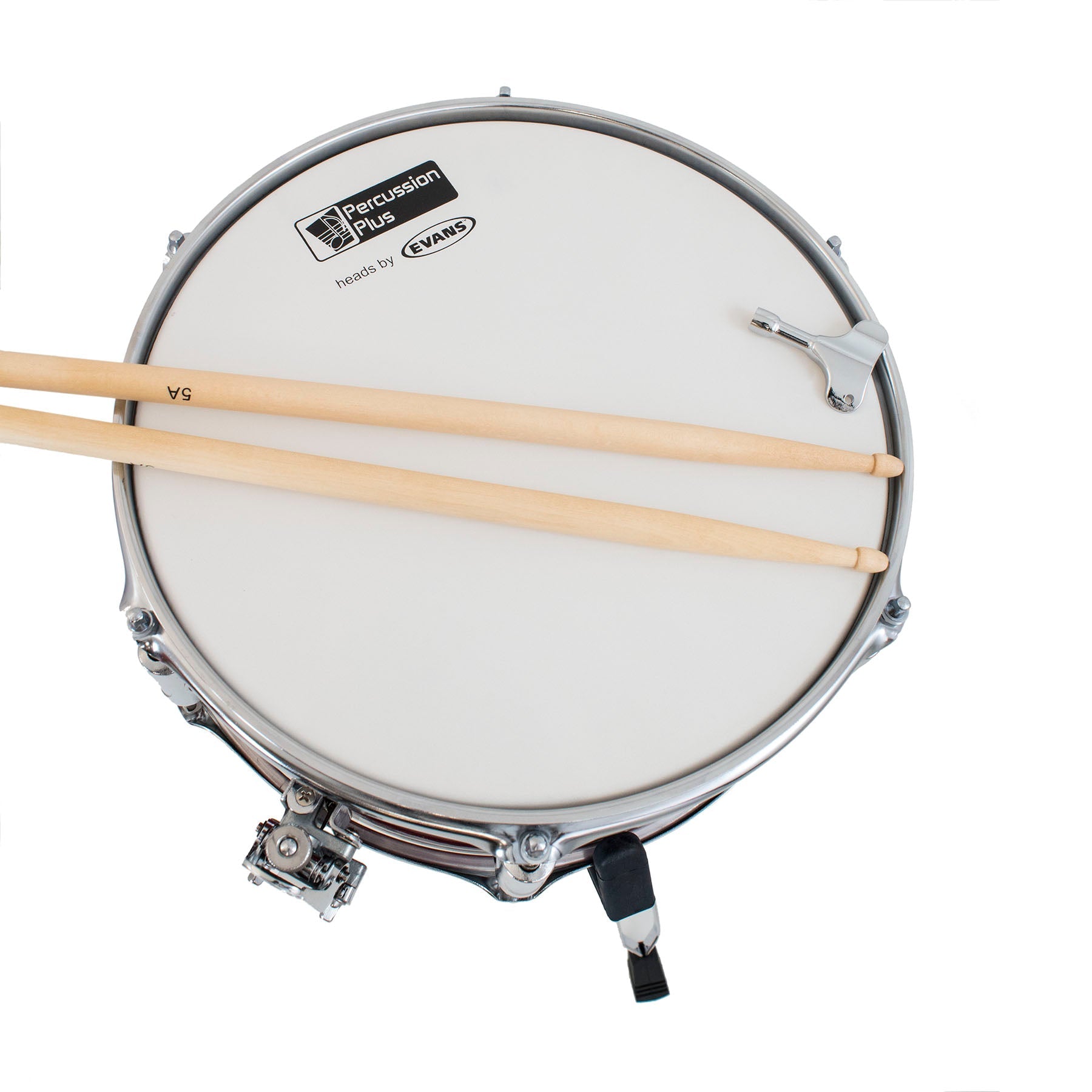 Junior snare drum with sticks and stand