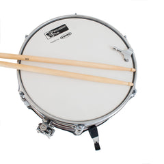 Junior snare drum with sticks and stand