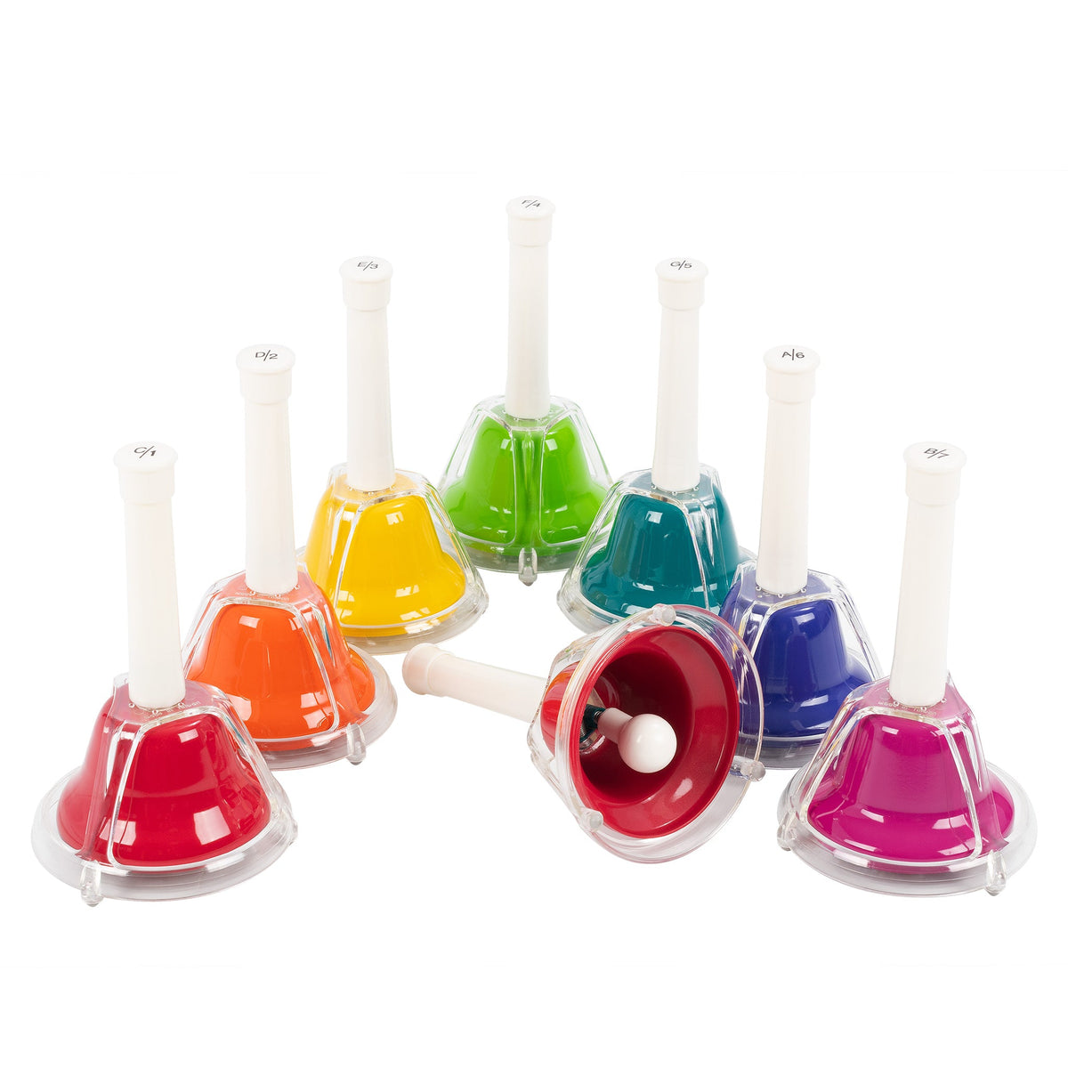 Percussion Plus PP275 combi hand bells - set of 8