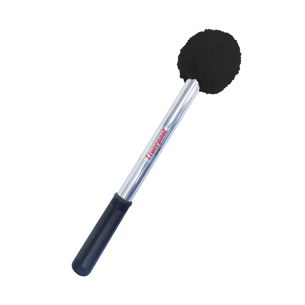Liverpool aluminium bass drum beater – Black
