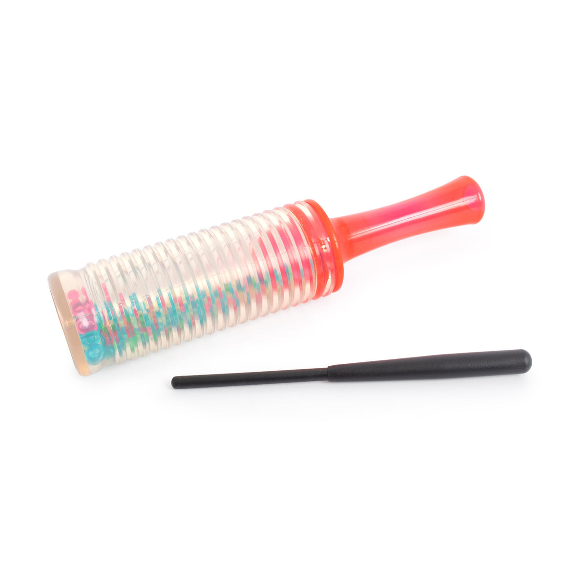 Percussion Plus plastic guiro shaker supplied with scraper