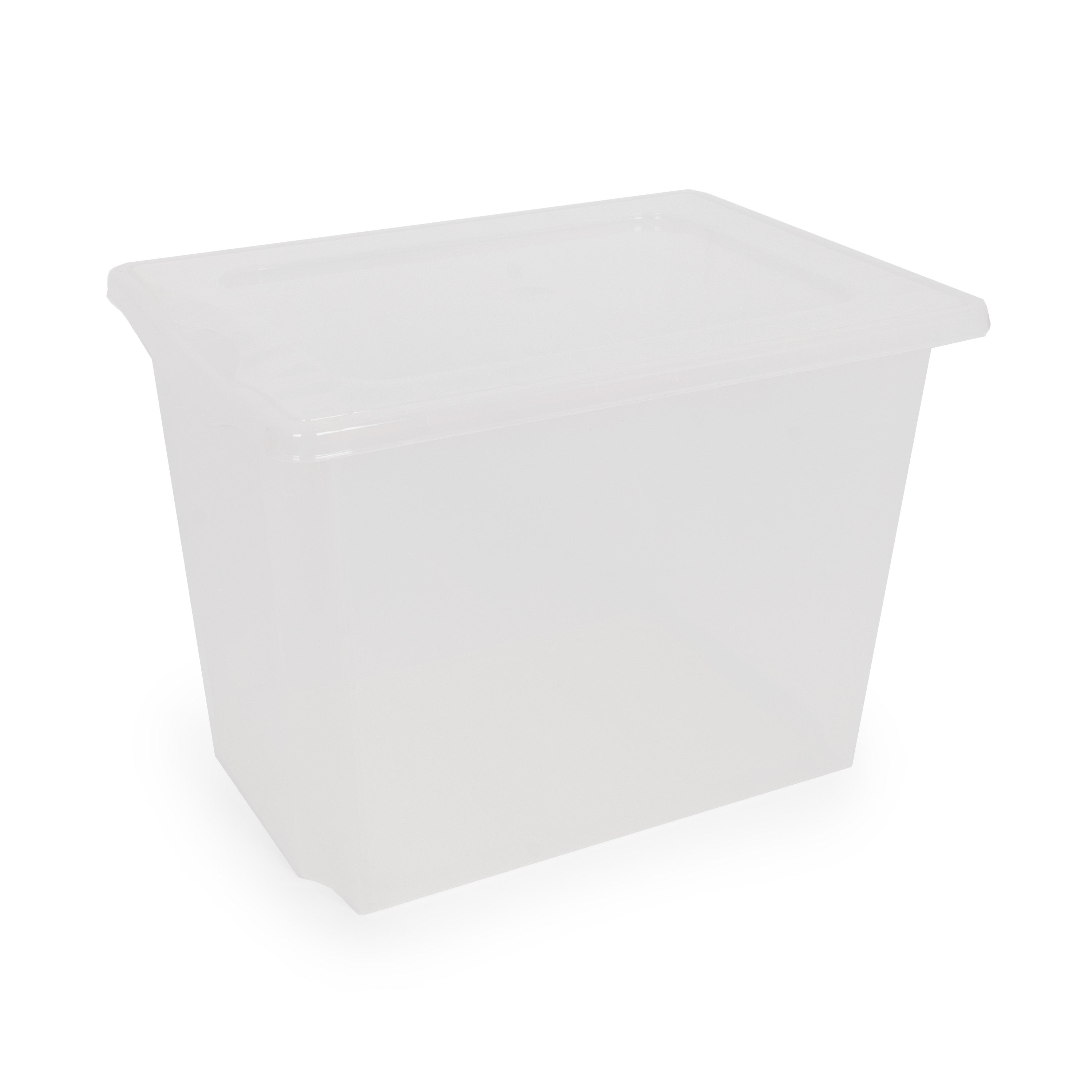 Monarch 40L extra strong storage tray - Clear