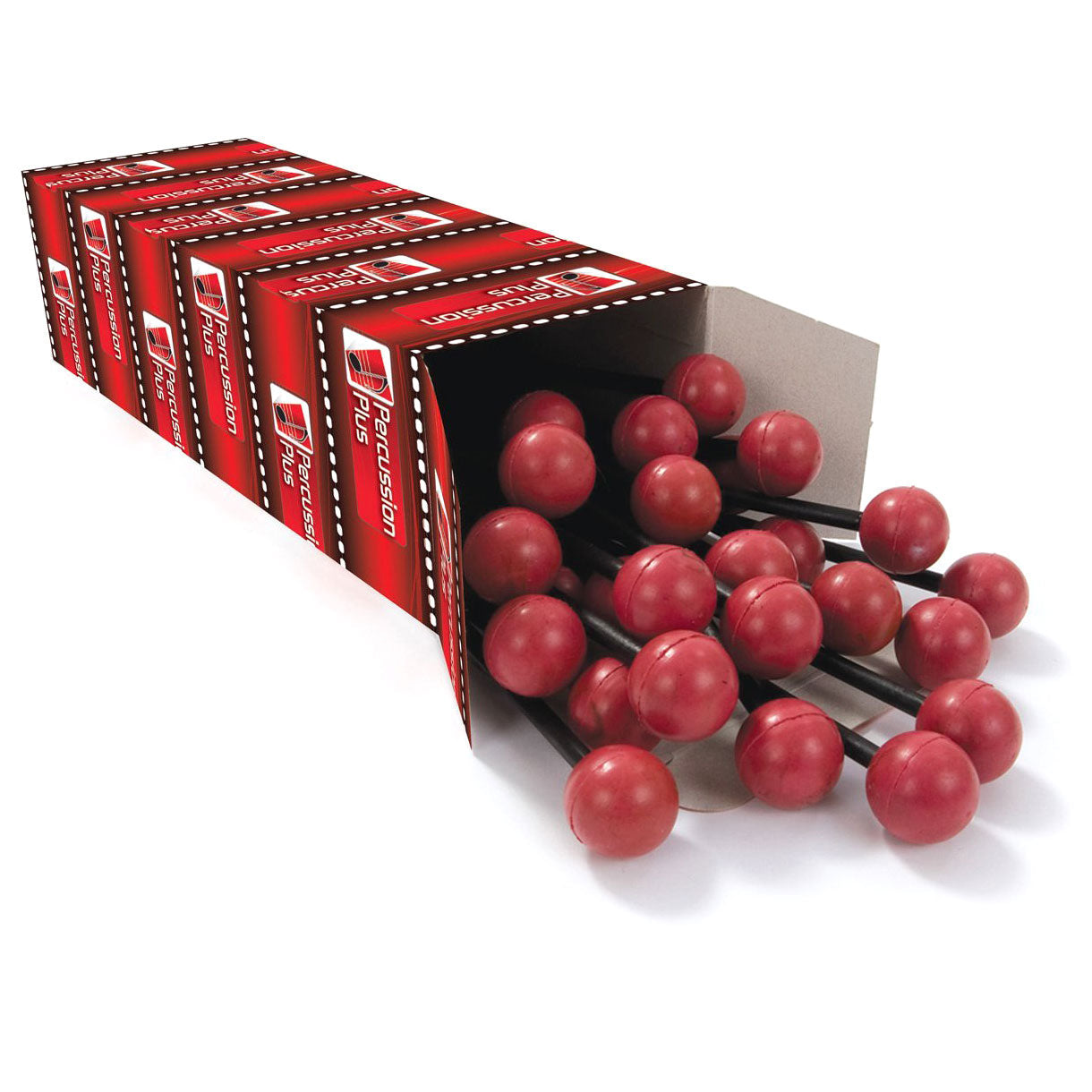 Percussion Plus PP383 medium rubber beaters - pack of 25