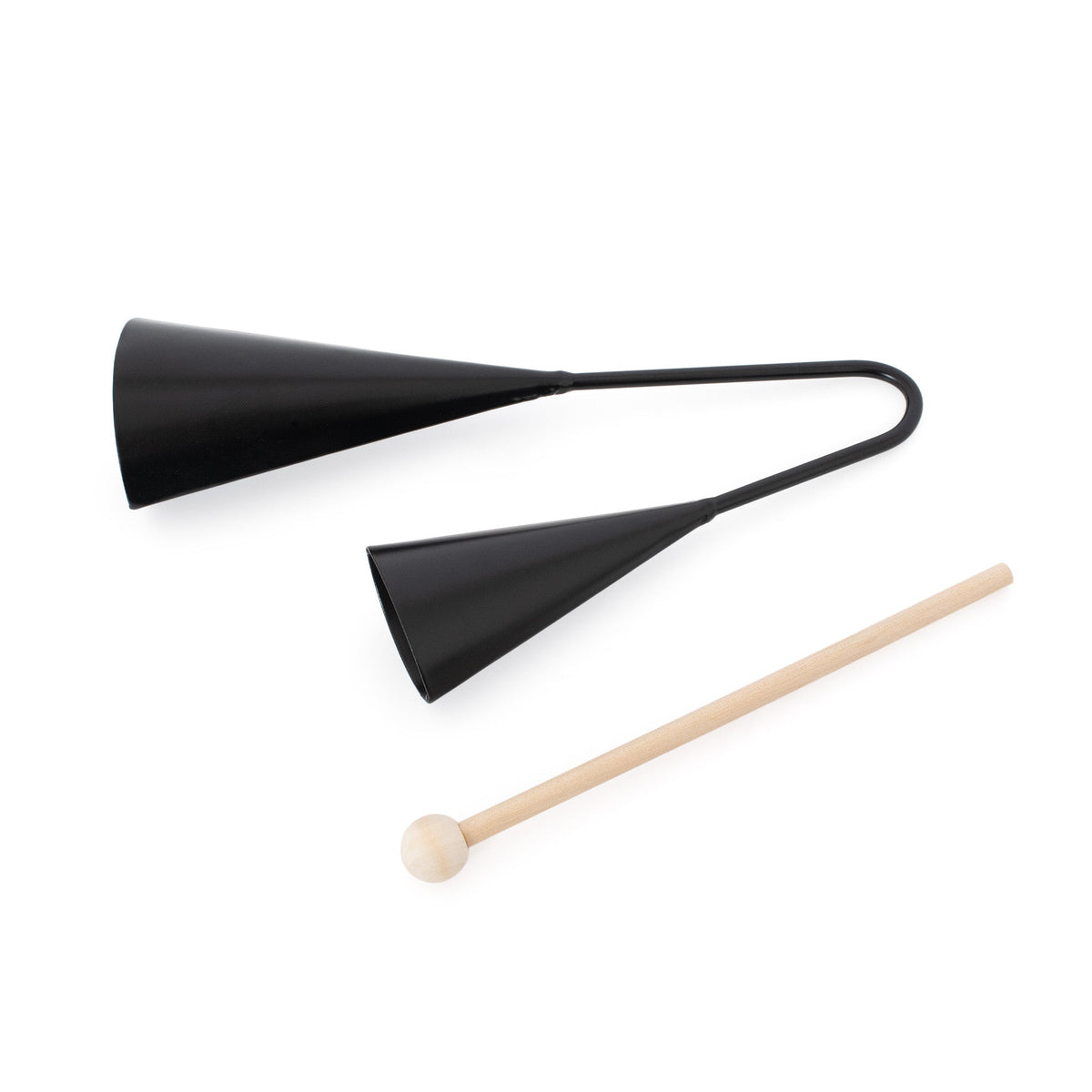 Liverpool double agogo bells  – Black