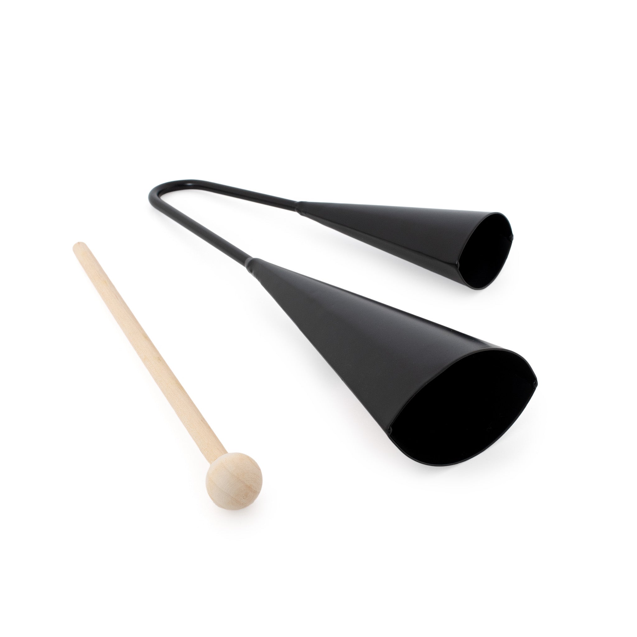 Liverpool double agogo bells  – Black