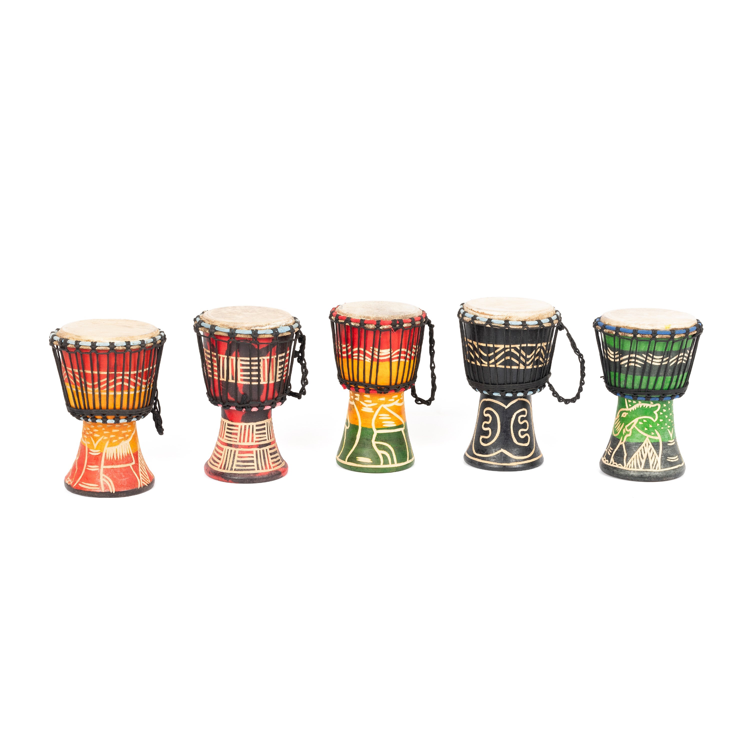 Percussion Plus Honestly Made Ghanaian mini djembe - 6\" head