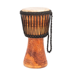 Percussion Plus Honestly Made Ghanaian superior djembe - 9 inch (head)