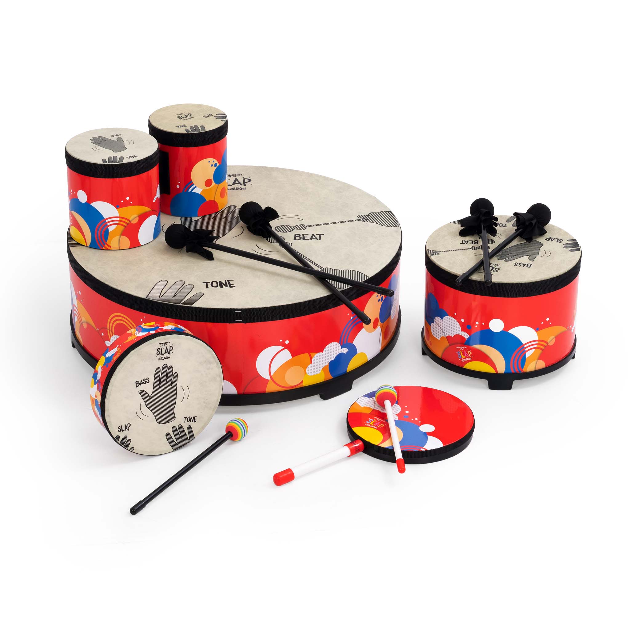 Percussion Plus Slap drumming - KidZ pack of 5 drums