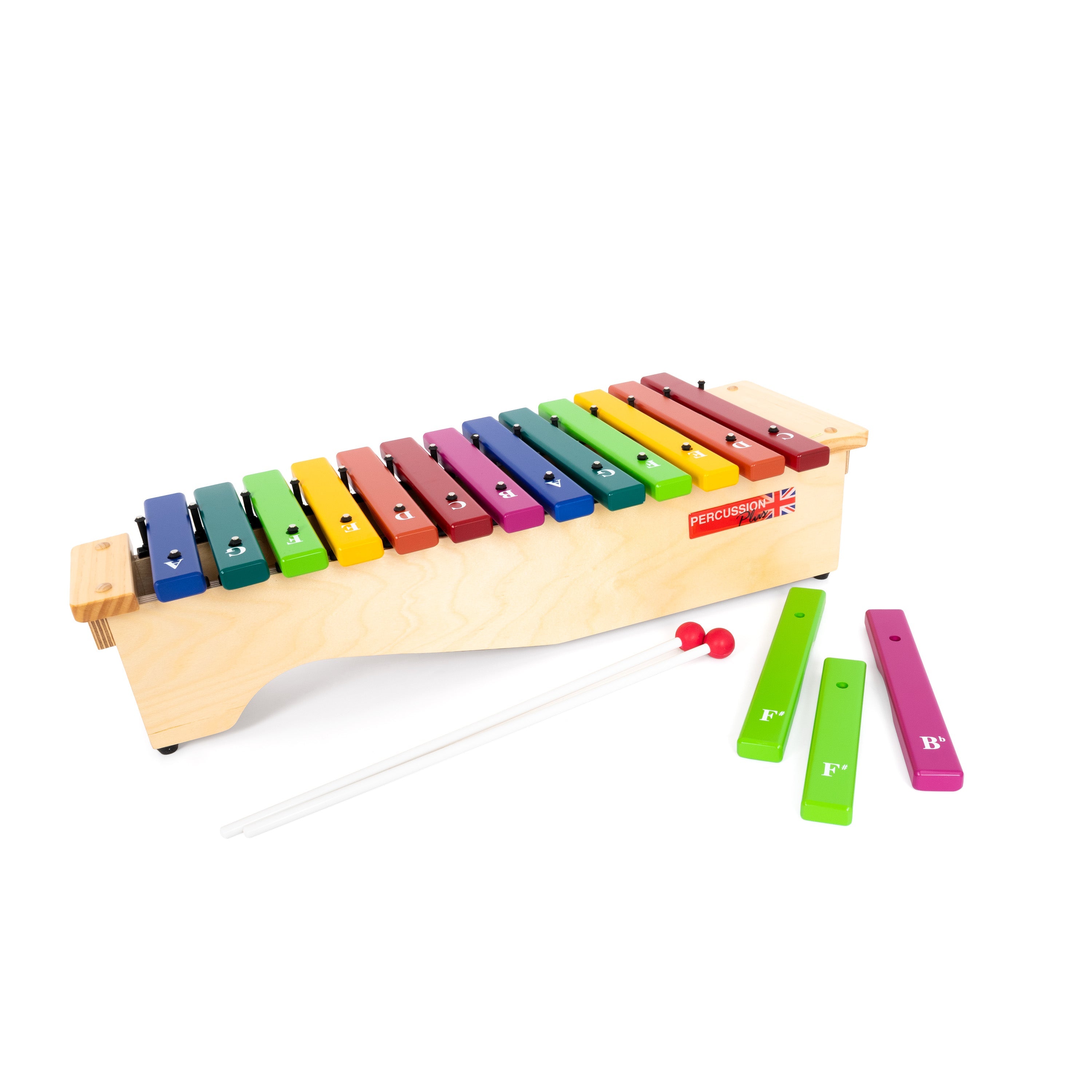 Percussion Plus Harmony soprano xylophone with coloured note bars