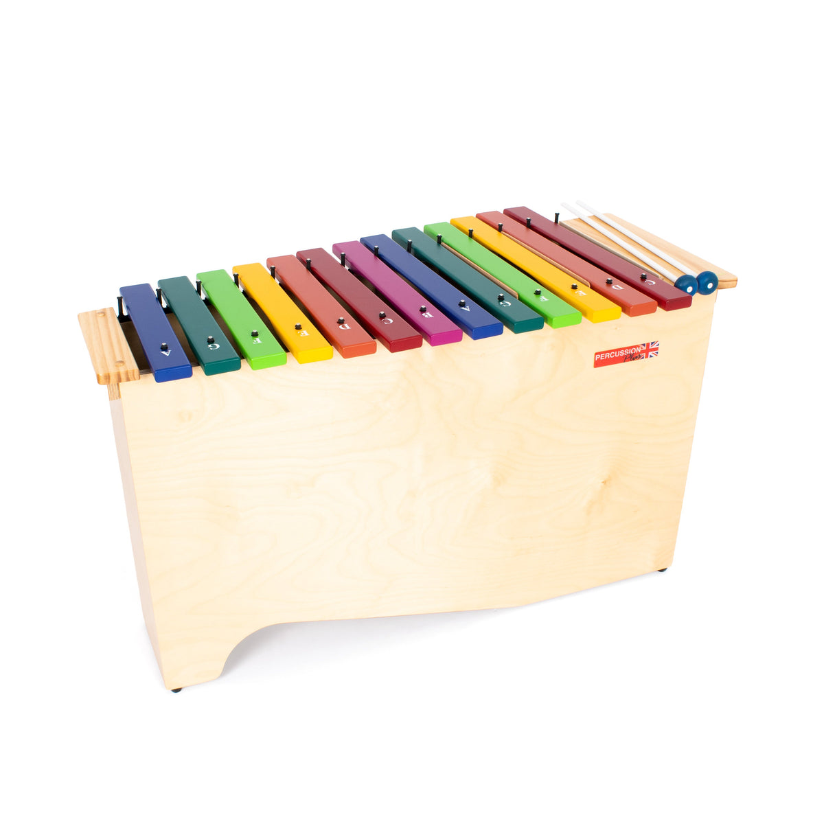 Percussion Plus Harmony bass xylophone with coloured note bars