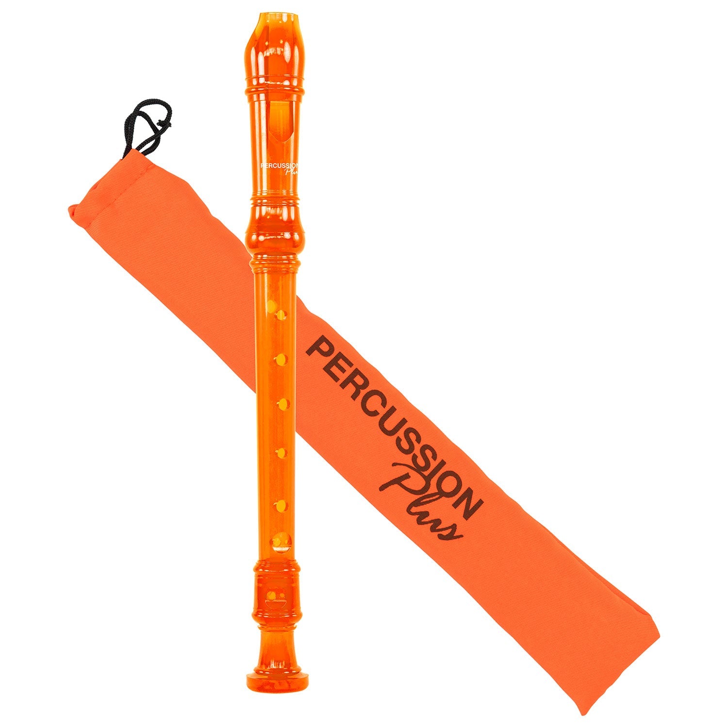 Percussion Plus PP912 descant recorder - Transparent orange