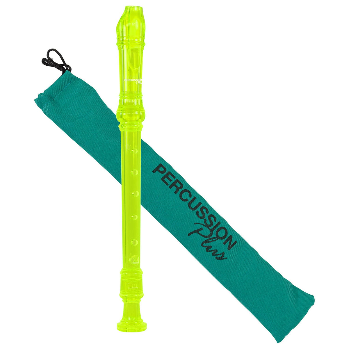 Percussion Plus PP912 descant recorder - Transparent green