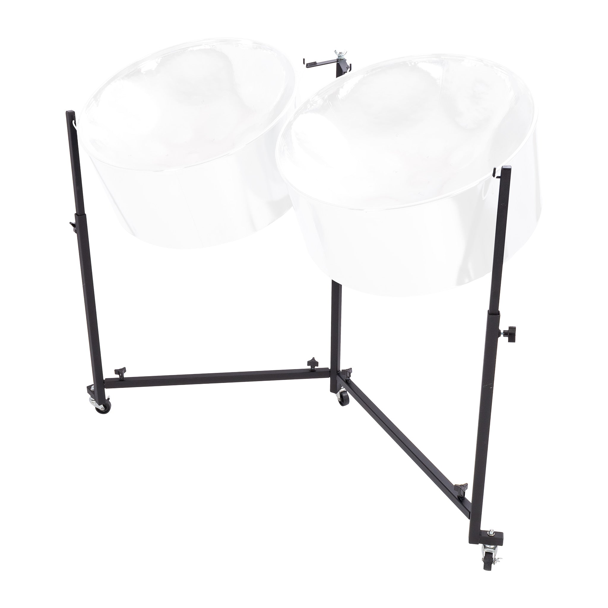 Percussion Plus Hammer Series double steel pan stand