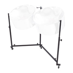 Percussion Plus Hammer Series double steel pan stand