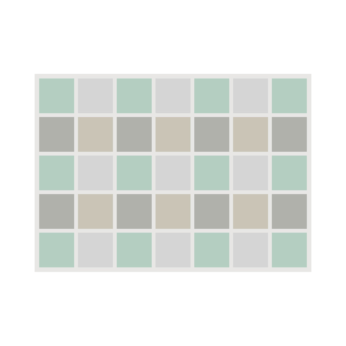 Profile, NEUTRAL SQUARES RUG