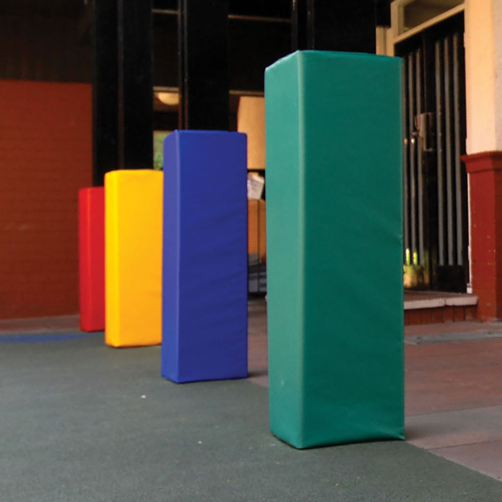 PILLAR SAFETY PAD 1.8M X 125 X 125MM, YELLOW