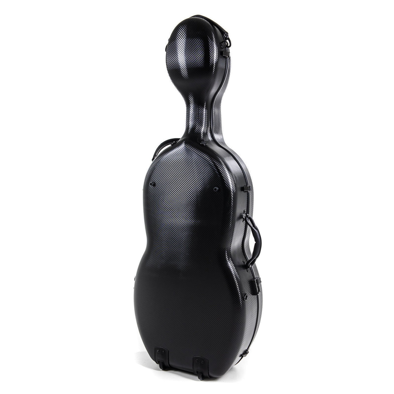 Gewa Pure Rolly polycarbonate cello case with wheels - Black