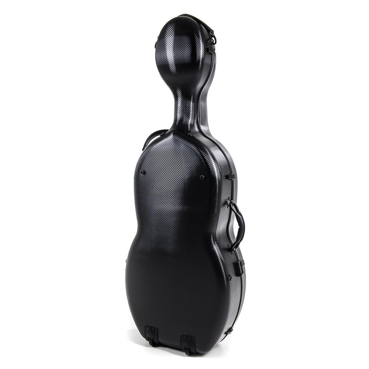 Gewa Pure Rolly polycarbonate cello case with wheels - Black