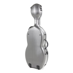 Gewa Pure Rolly polycarbonate cello case with wheels - Grey