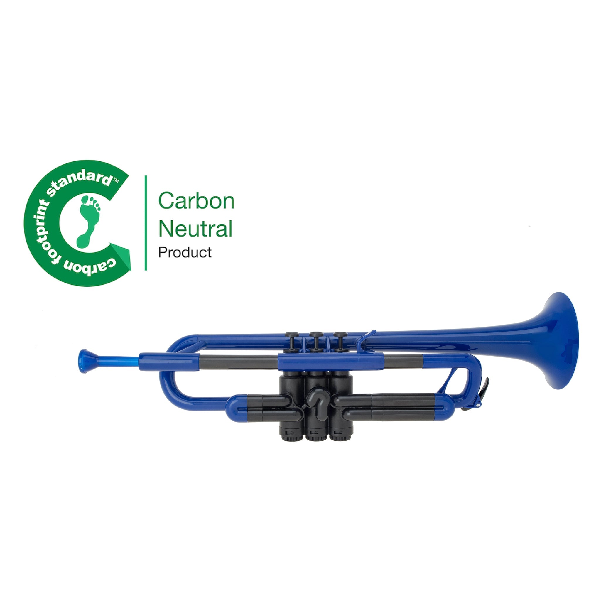 pTrumpet plastic Bb trumpet outfit - Blue
