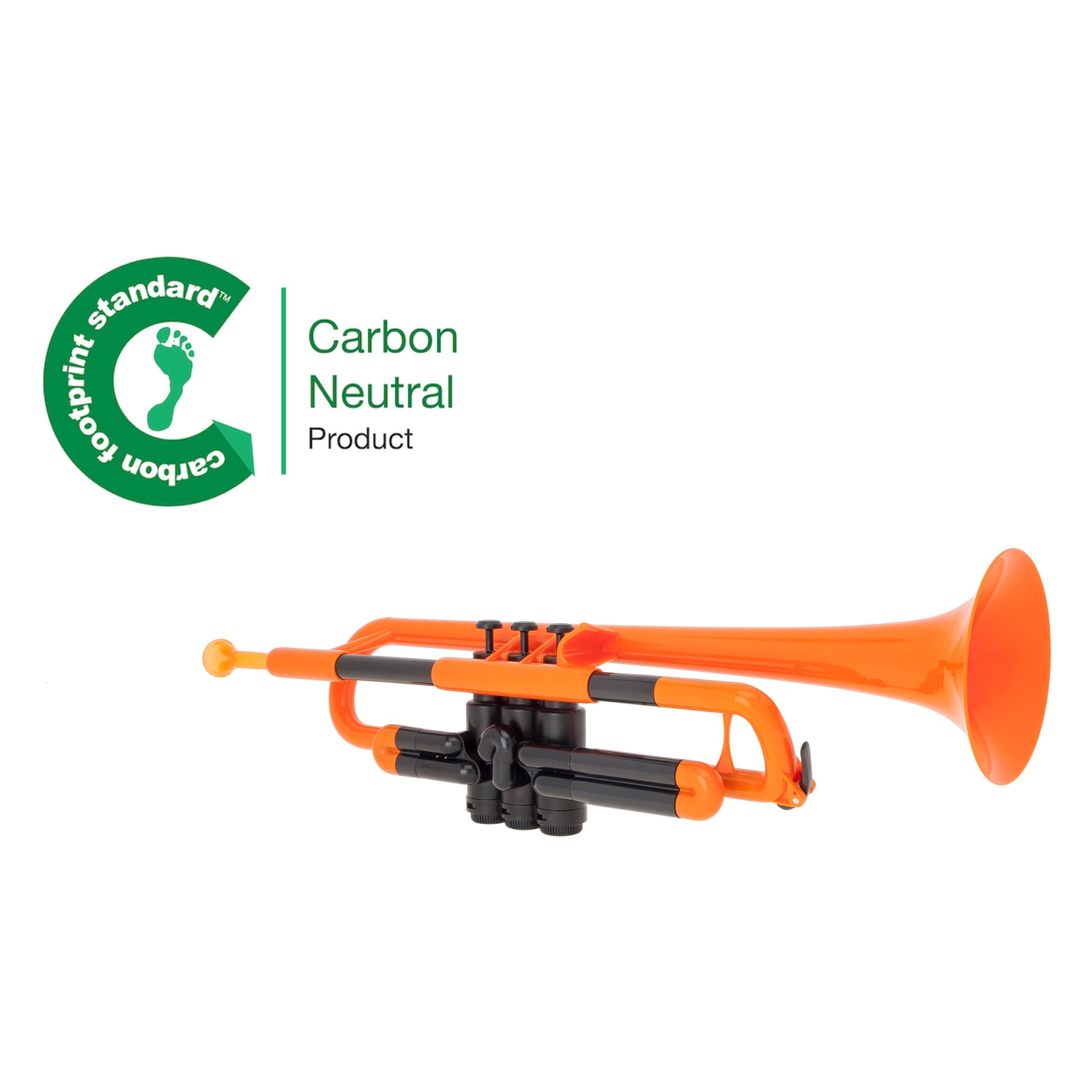 pTrumpet plastic Bb trumpet outfit - Orange