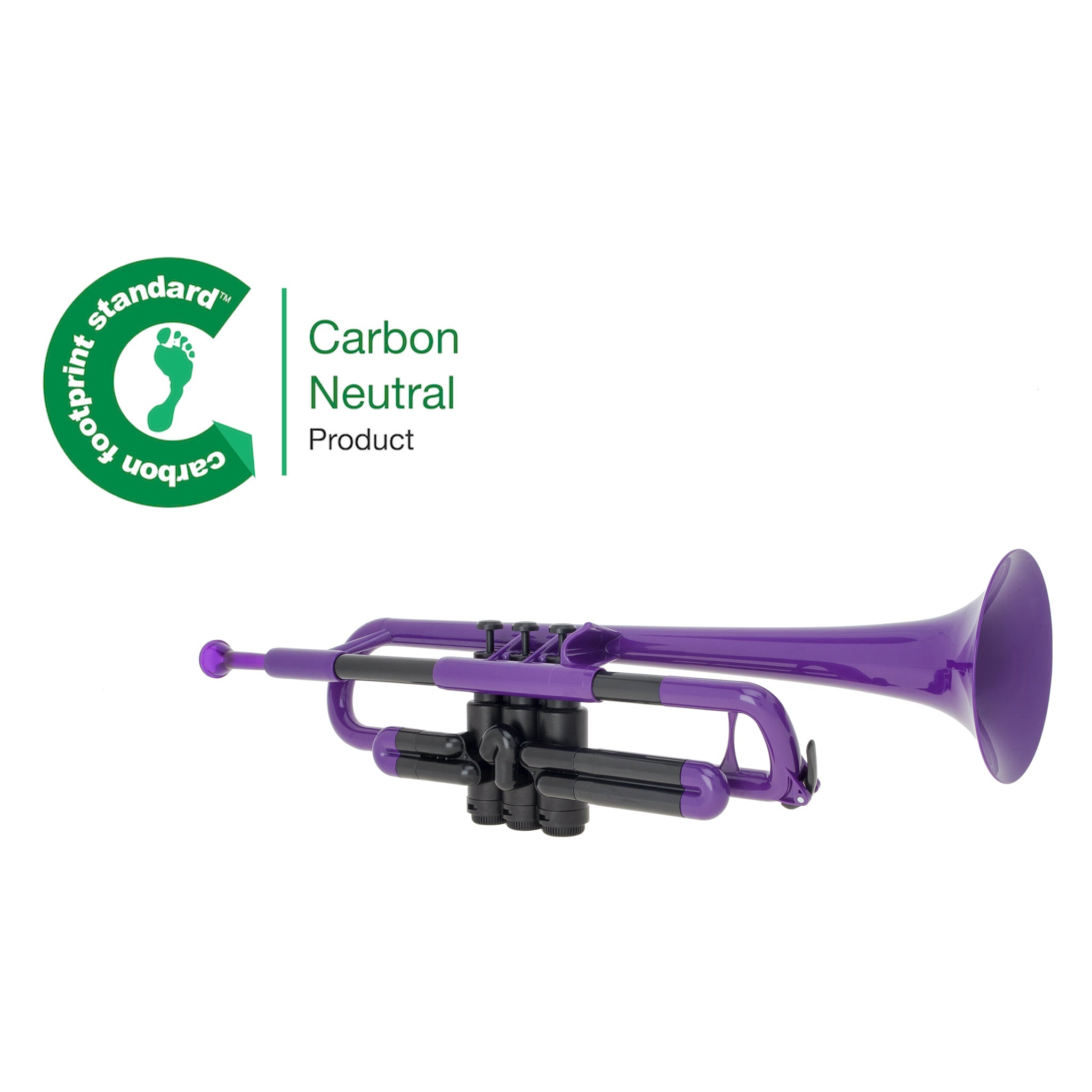 pTrumpet plastic Bb trumpet outfit - Purple