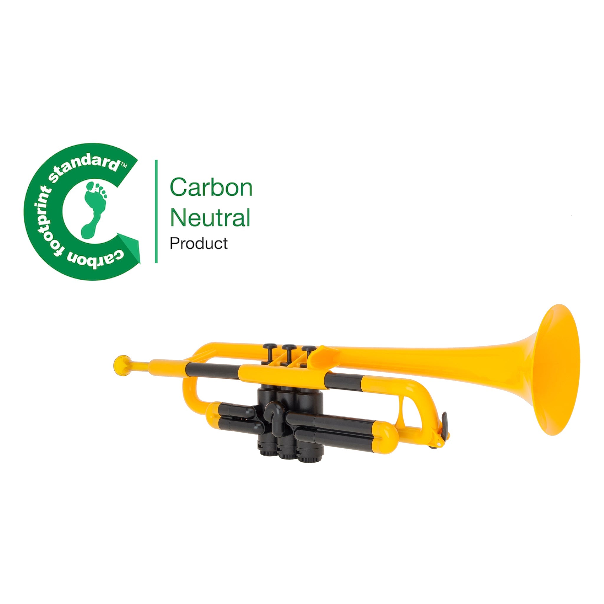 pTrumpet plastic Bb trumpet outfit - Yellow