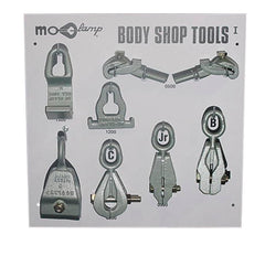 BODY SHIOP TOOLS 8PC W/BOARD