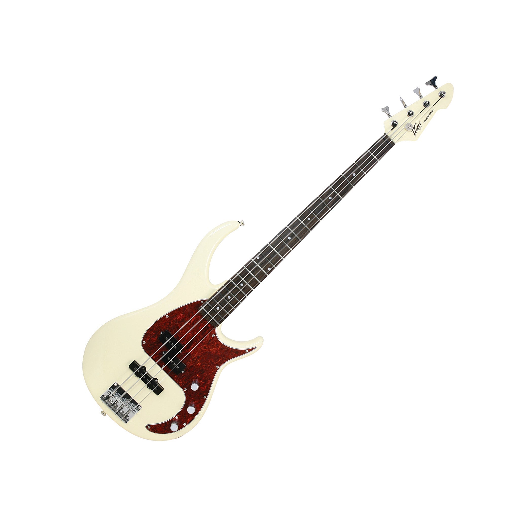 Peavey Milestone bass guitar - Ivory