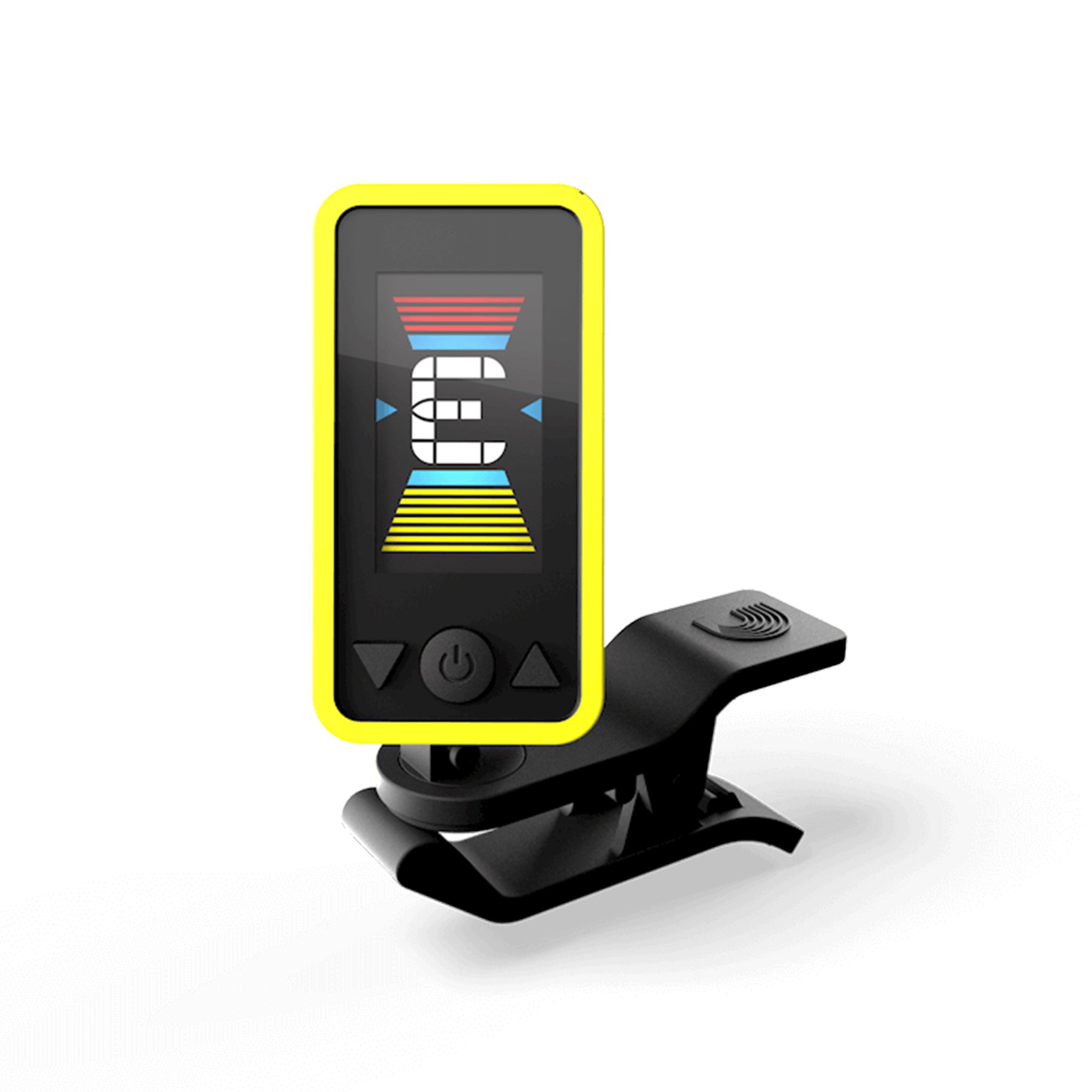 Planet Waves Eclipse chromatic clip-on headstock tuner - Yellow