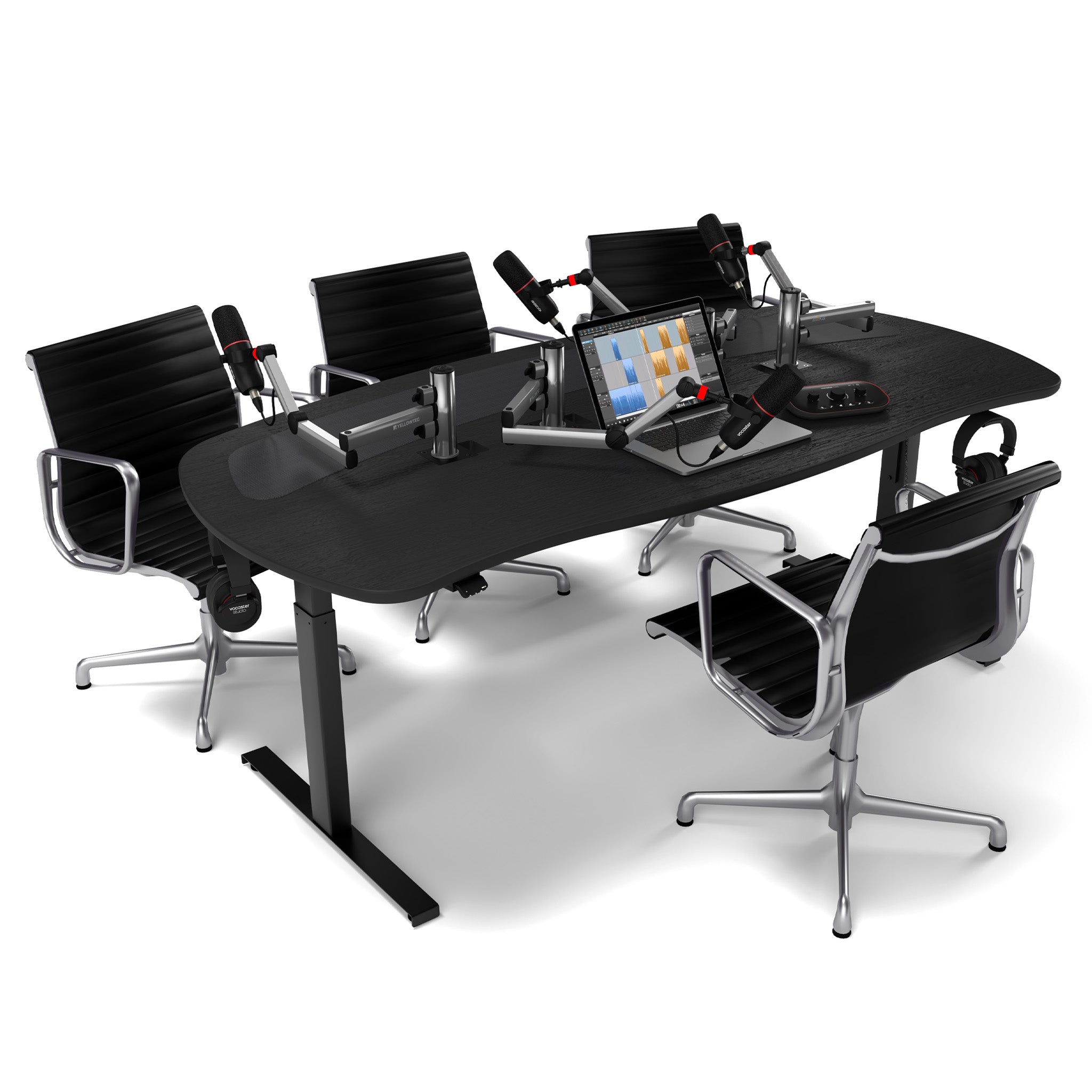 AKA Design ProCast R4 sit-stand studio desk – Black